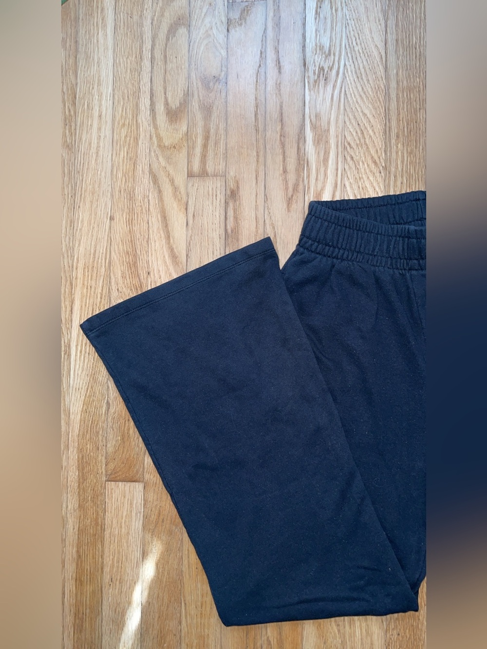 wild fable Black Elastic-Waist Sweatpants